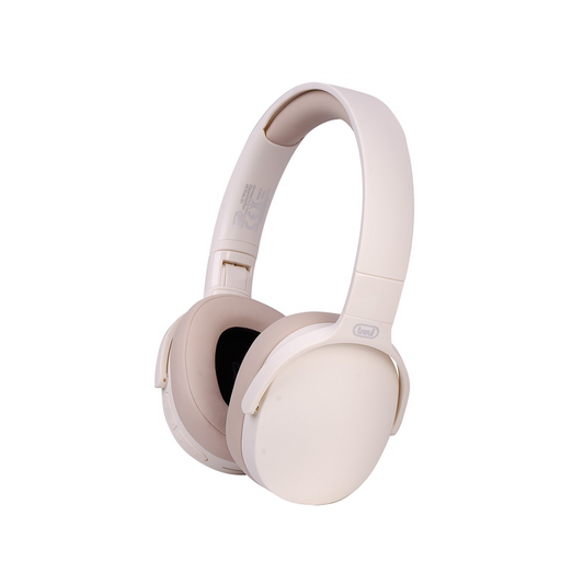 Trevi DJ 12E45 BT Căști Prin cablu & Wireless Bandă de fixare pe cap Apeluri/Muzică Cremă (DJ12E45 BT CREAM)-0